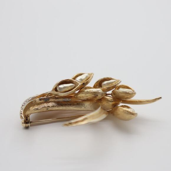 Vintage Kramer Tulip Bouquet Brooch - Picture 5 of 5